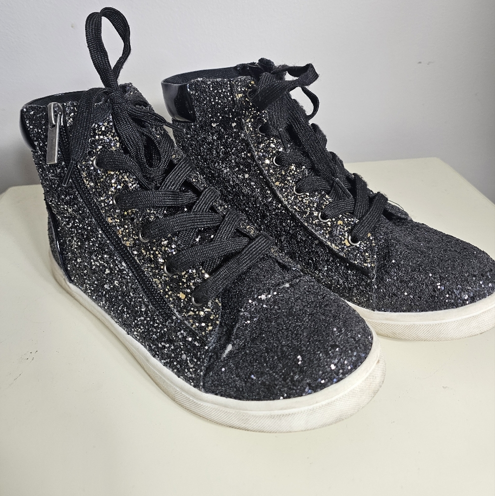 KIDPIK Girls sneaker Multi Glitter Hightop
